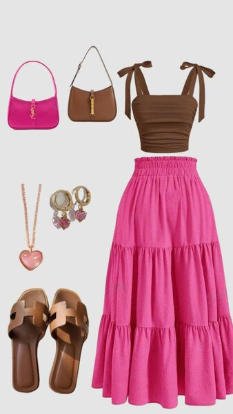 Jupe longue bohème chic