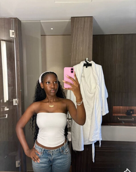 Haut bustier blanc élégant