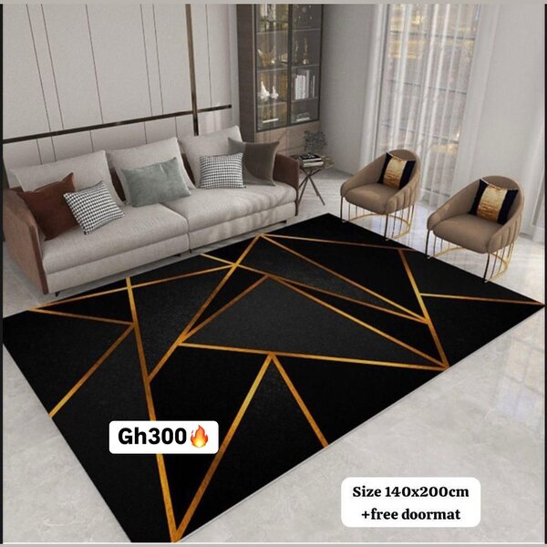 Beautiful and soft patterned carpet