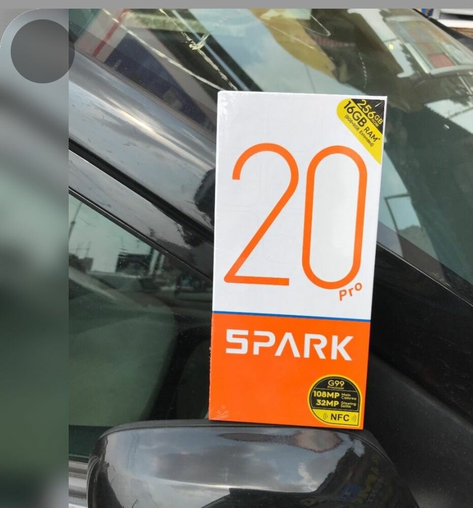 Tecno spark 20 Pro 256GB with 16GB Ram Original