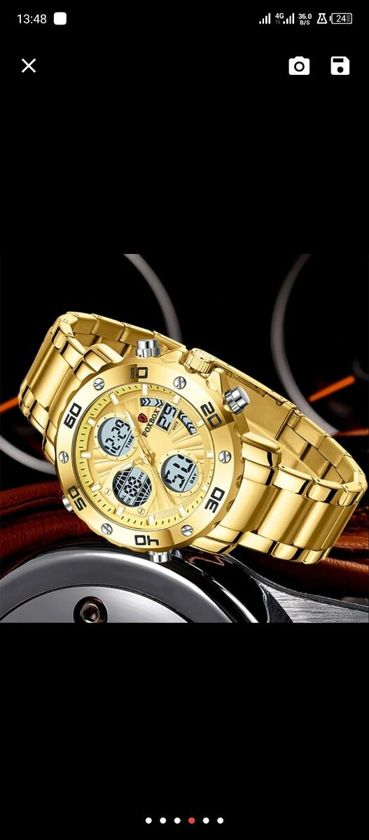 Poedagar Gold Watch