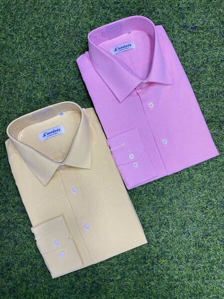 100% cotton slim fit smart shirts