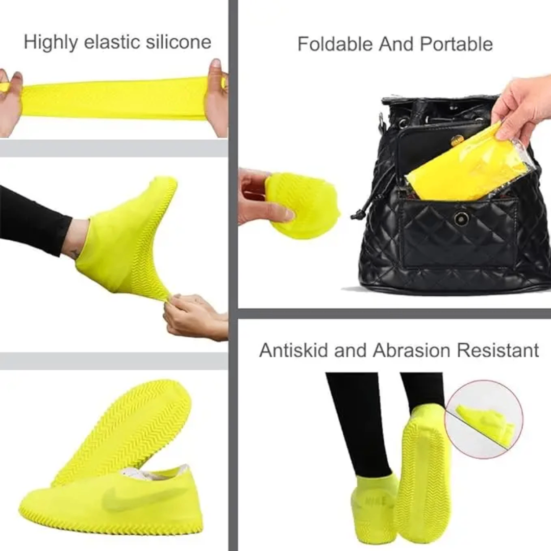 Couvre-chaussures en silicone imperméables