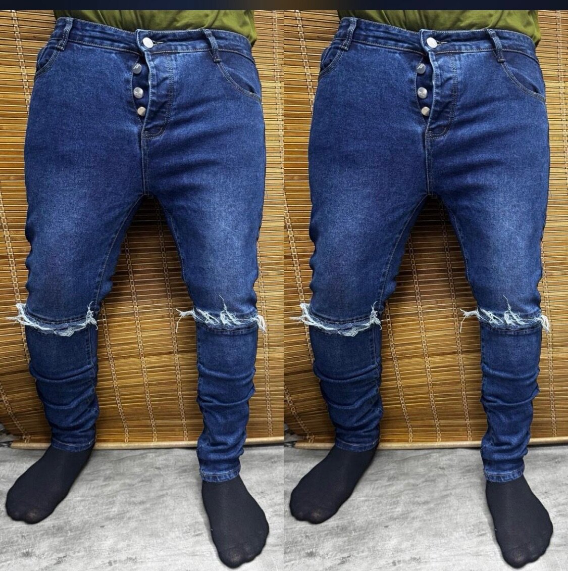 Jeans tendance homme décontractés