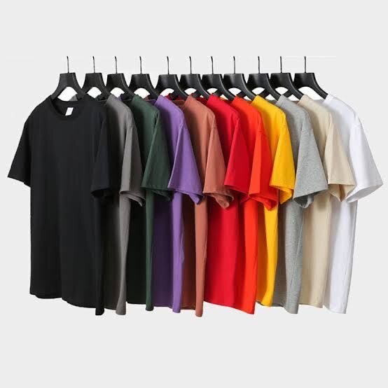 T-shirts unisex colorés