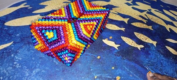 Porte mouchoir en perle