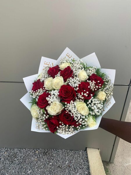 Bouquet de roses élégantes