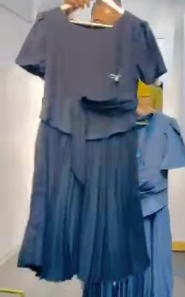 Beautiful women's dress   yellow color