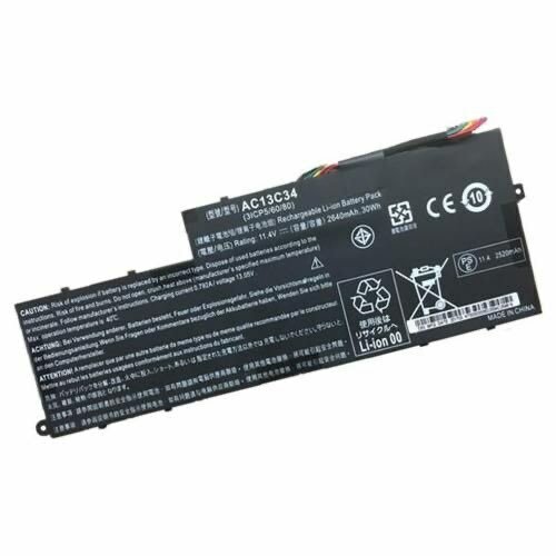 Batterie D'ordinateur Portable Compatible ACER AC13C34 Acer