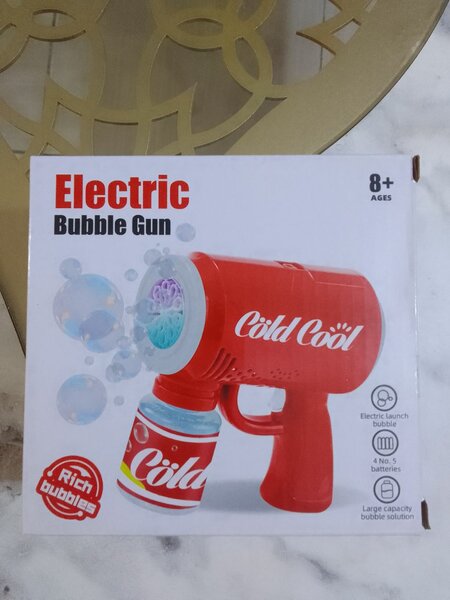 Pistolet à Bulles Électrique