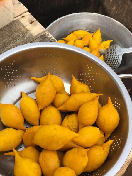 Galette jaune vermicelle