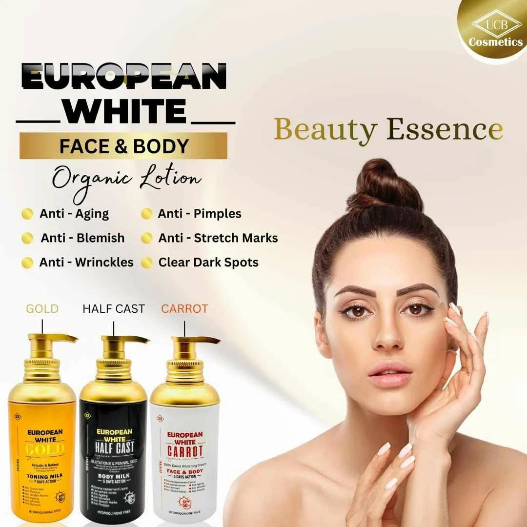 EUROPEAN WHITE HALF-CAST BODY MILK