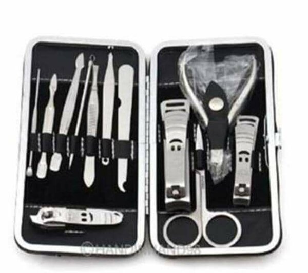Coupe ongle kit complet homme et femme inox