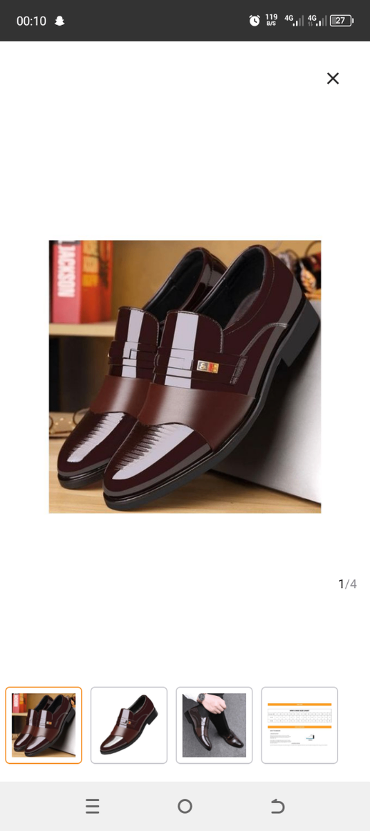 Men's Business leather shoes
