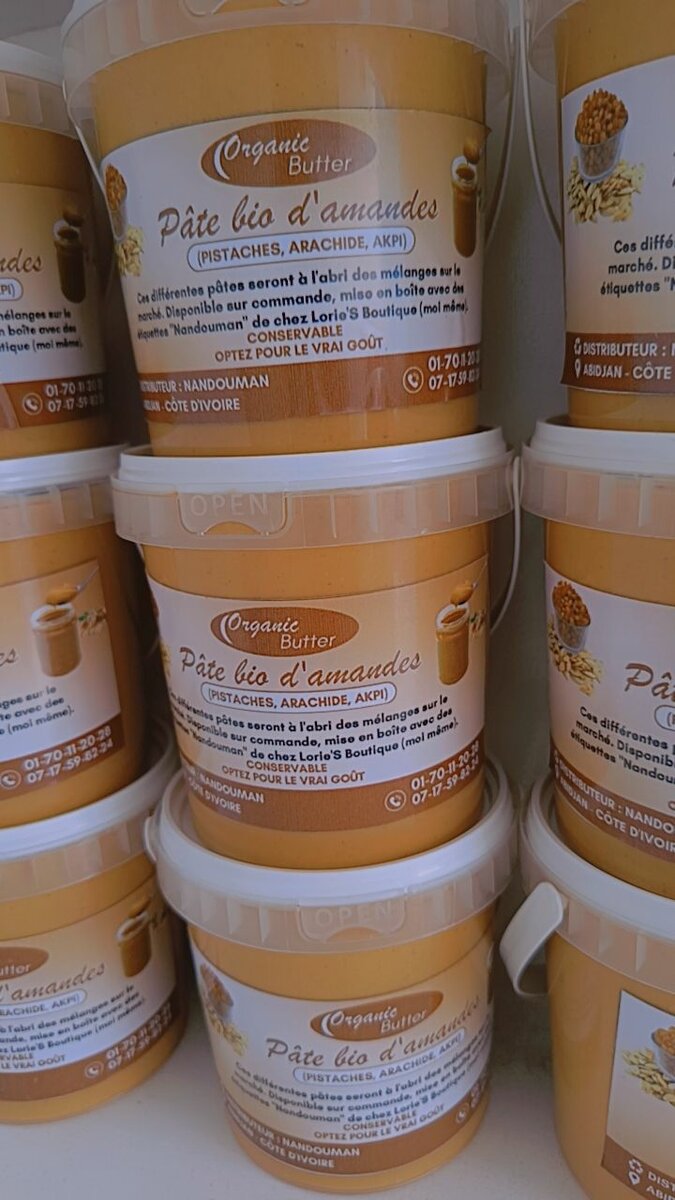 Pâte Bio d'Amandes 500g