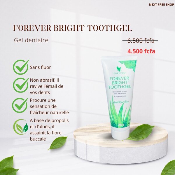 Forever bright toothgel