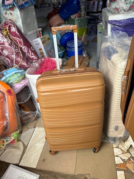 Durable Brown Suitcase