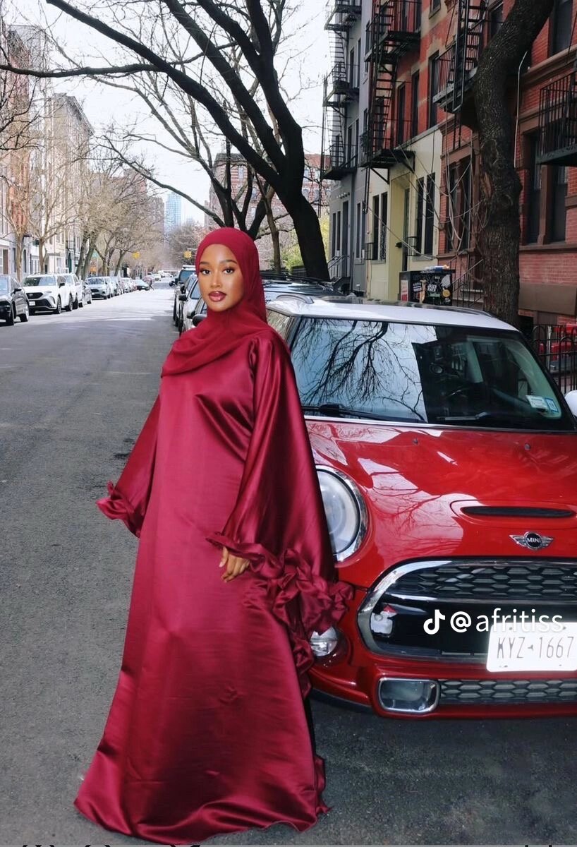 Abaya élégante femme