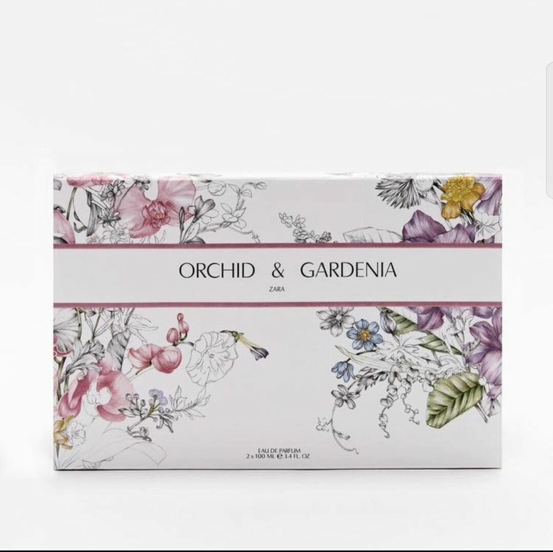 ZARA Gardenia EDP 90 ML + Orchid EDP 90 ML