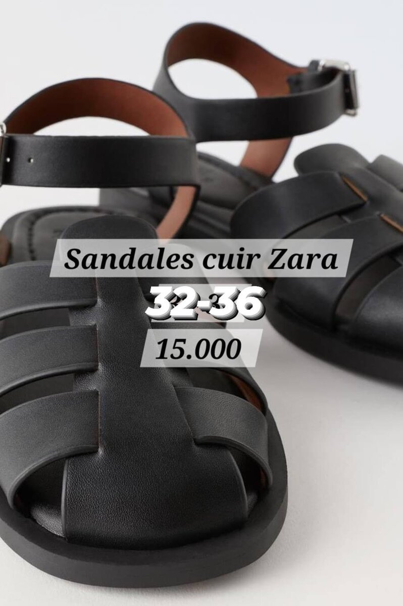 Sandale et kitos zara