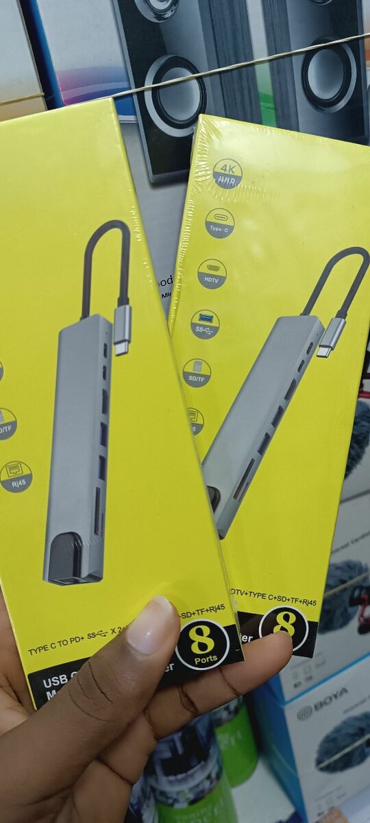 Type C 8 in1 adapter