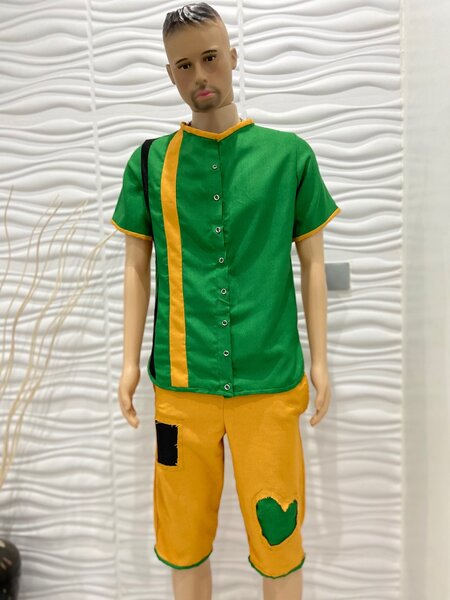 Men 2pcs Top And Pant