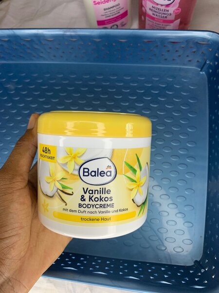 Crème  hydratante coco vanille