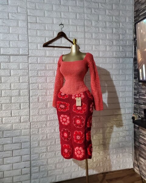 Crochet dress