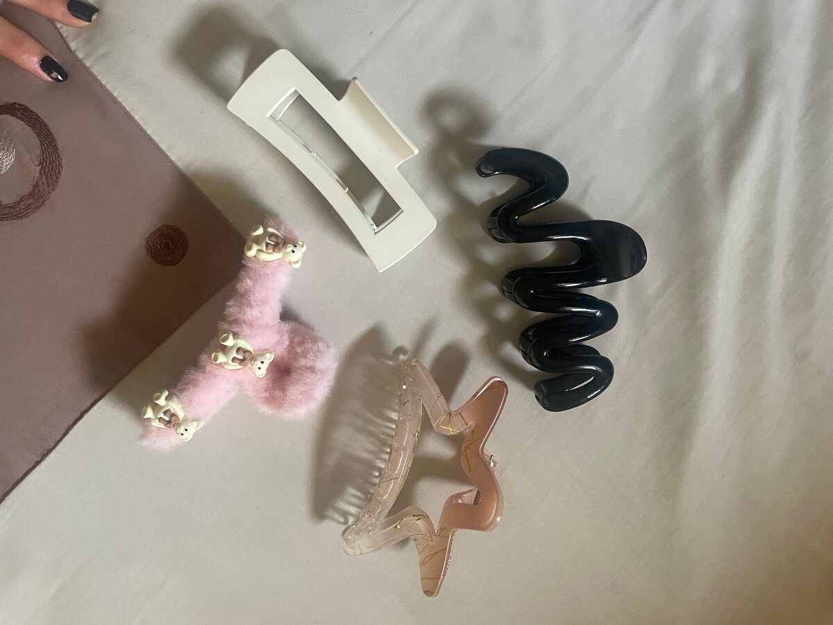 Pinces à cheveux spirales