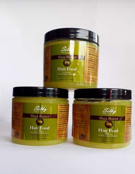 Silky shea butter hair pomade