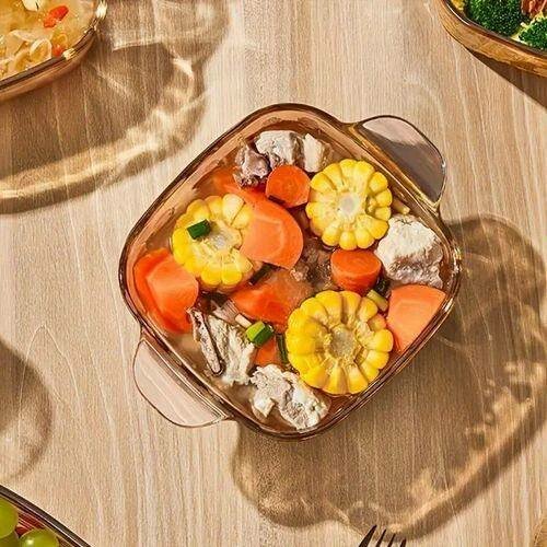 Bac en verre résistant à la chaleur