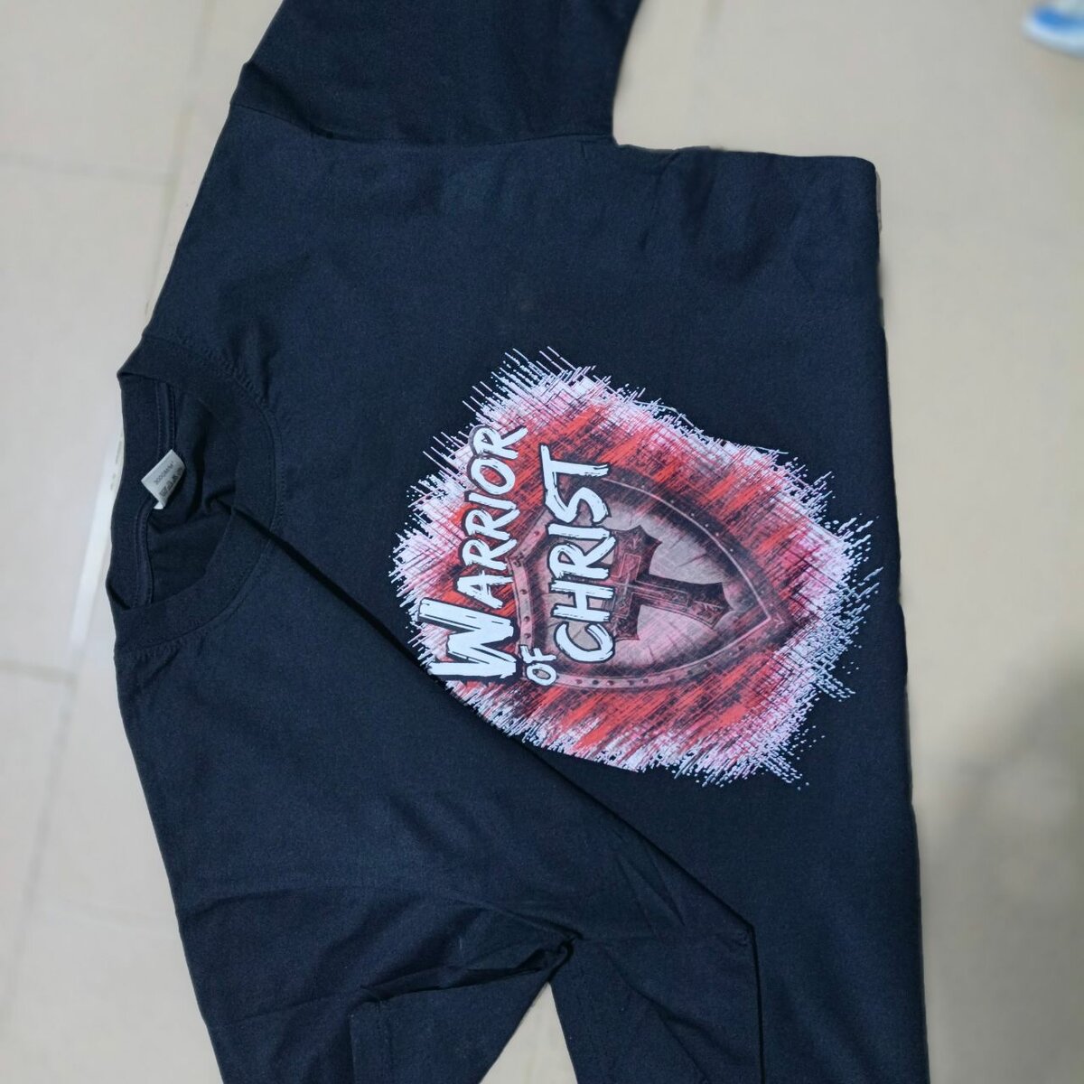 T-shirt Homme 'Warrior of Christ'