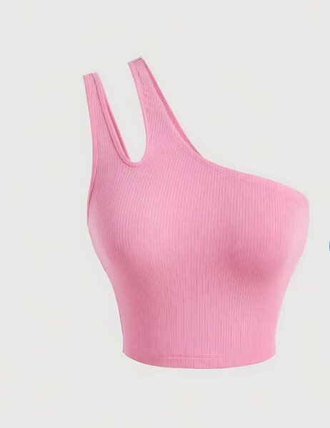 Top court à col plongeant