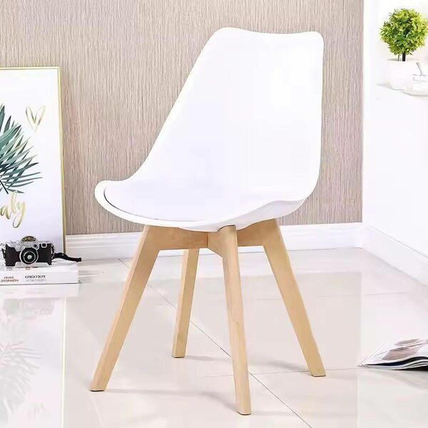 Chaise Scandinave Moderne Blanc