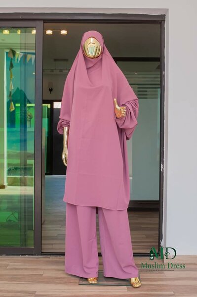 Demi jelbab + Jupe ou pantalon