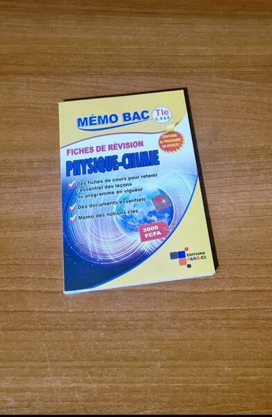Mémo BAC physique chimie termi