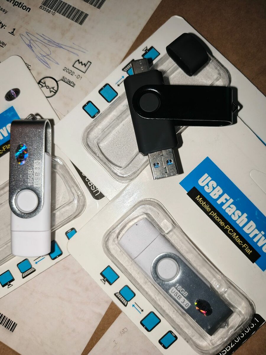 Clé USB 3.0 - 16 GB (2en1)