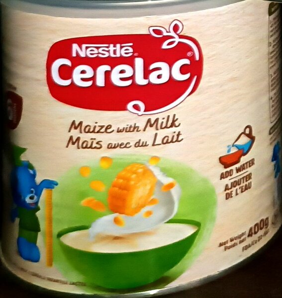Cérélac maïs au lait