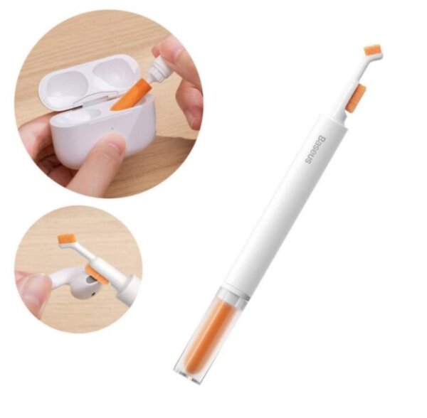 Baseus Brosse De Nettoyage Blanc D'accessoires Électroniques