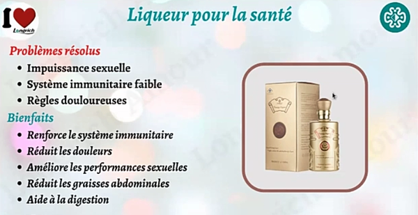 Liqueur santé bien-être