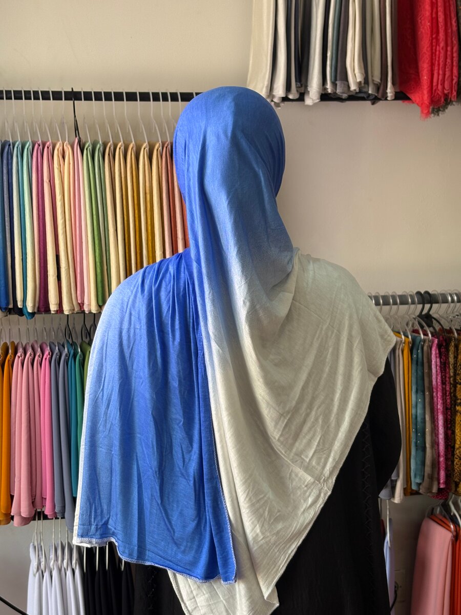 Châle Dégradé en Jersey Léger