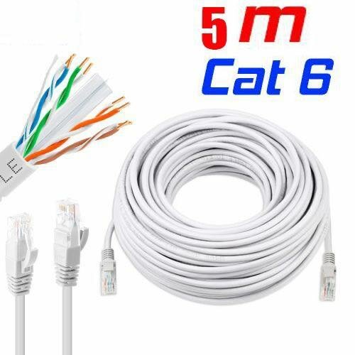 Câble Réseau Ethernet CAT6 5 Mètres