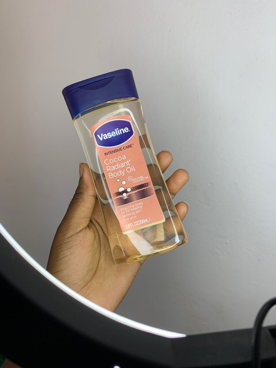 Vaseline body oil