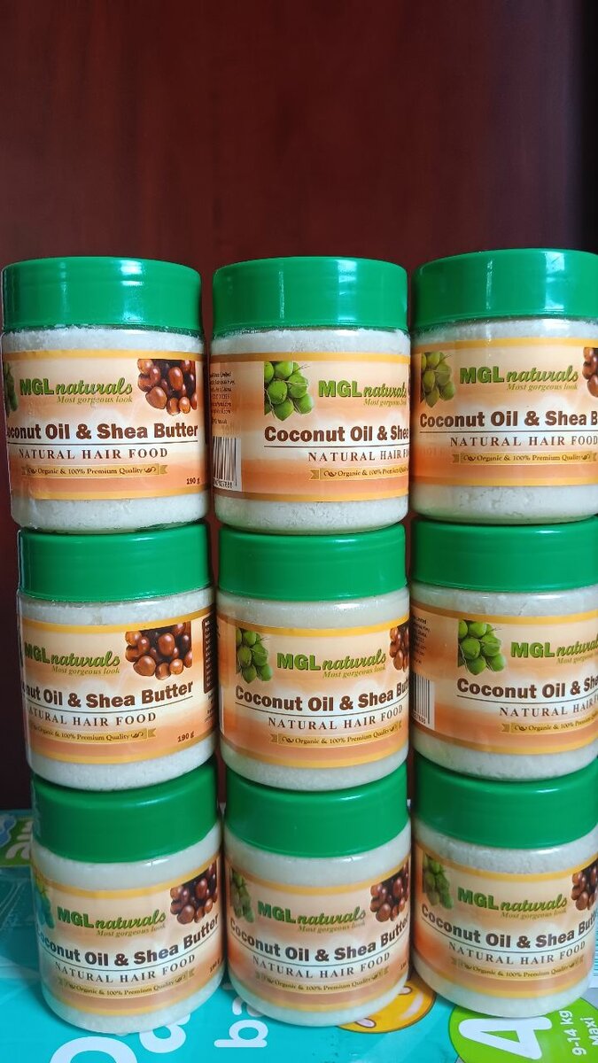 Hair food from Ghana