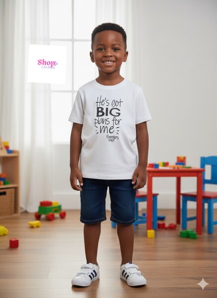 T-shirt enfant blanc imprimé