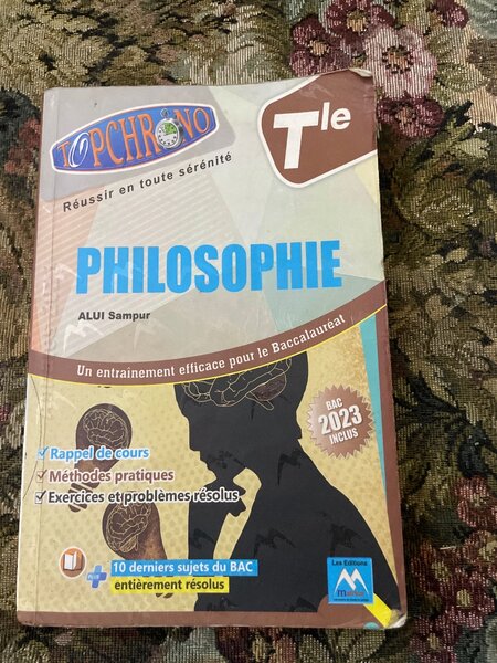 Manuel Philosophie Bac 2023