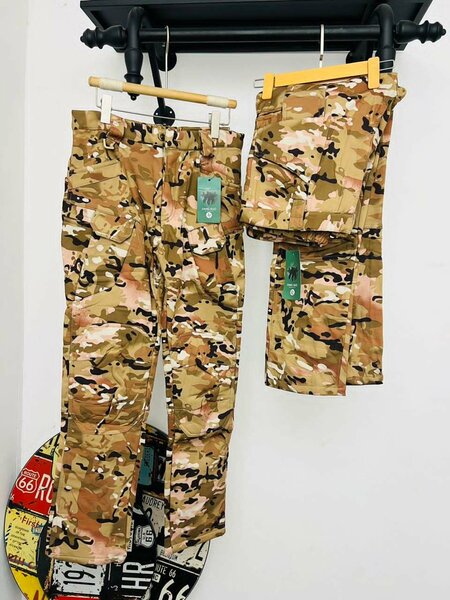 Camo side pocket
