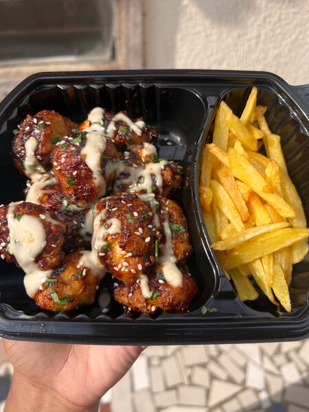 Mini portion popcorn de poulet