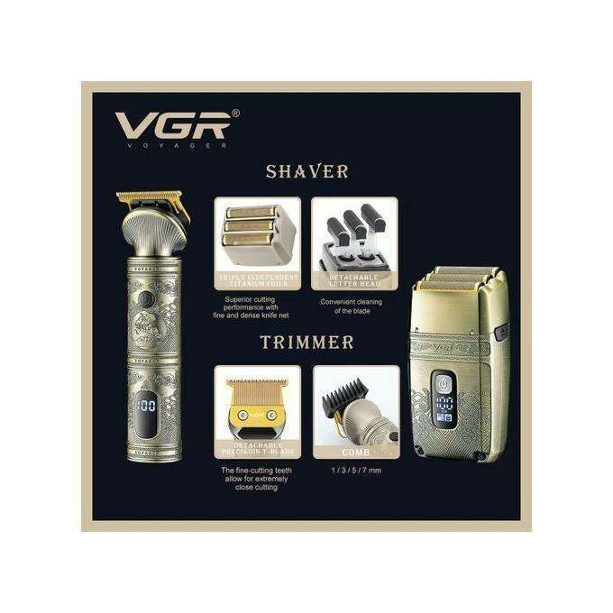 Kit Rasoir et Tondeuse VGR