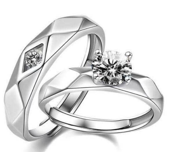 Ensemble de bagues élégantes